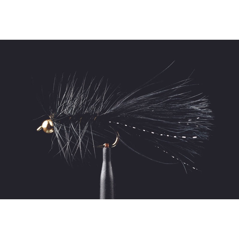 BH Woolly Bugger Black Fishing Fly
