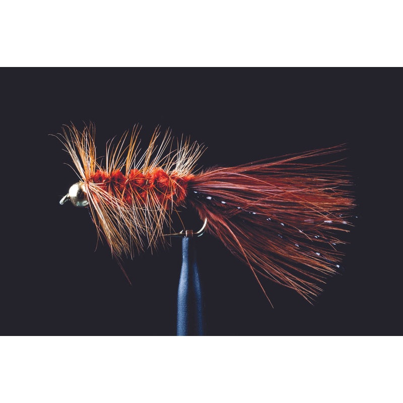 BH Woolly Bugger Brown Fishing Fly