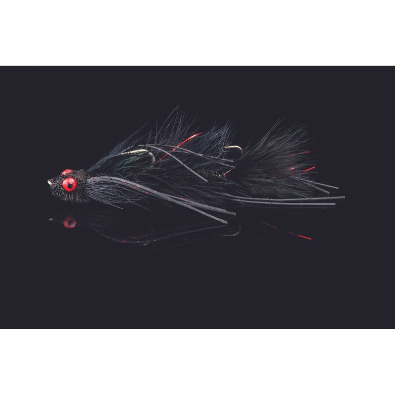 Galloup’s Mini Dungeon Black Fishing Fly
