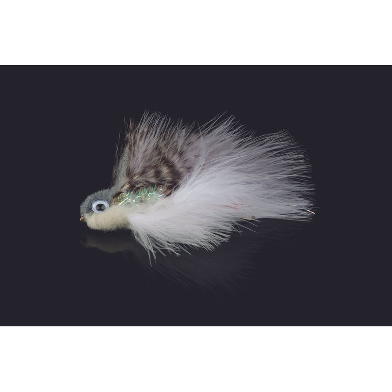 Galloup’s TA Bunker Grey/White Fishing Fly