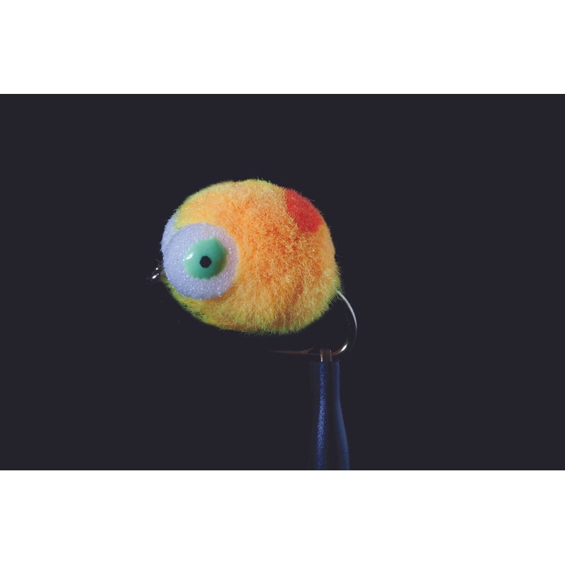 Heave N Leave Steelhead Orange/Brite Red Fishing Fly