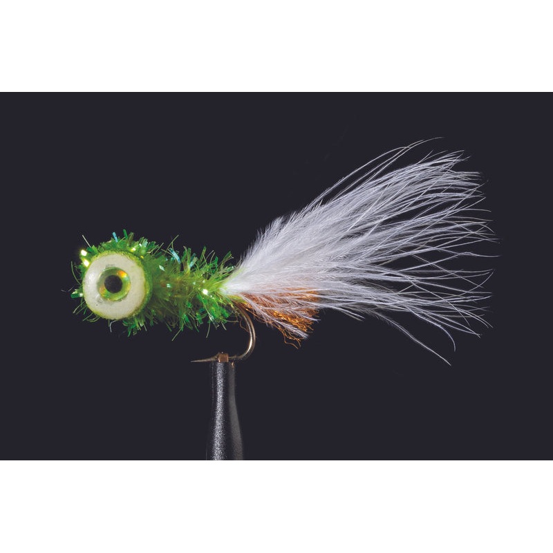 Little Boobie Chartreuse/White Fishing Fly