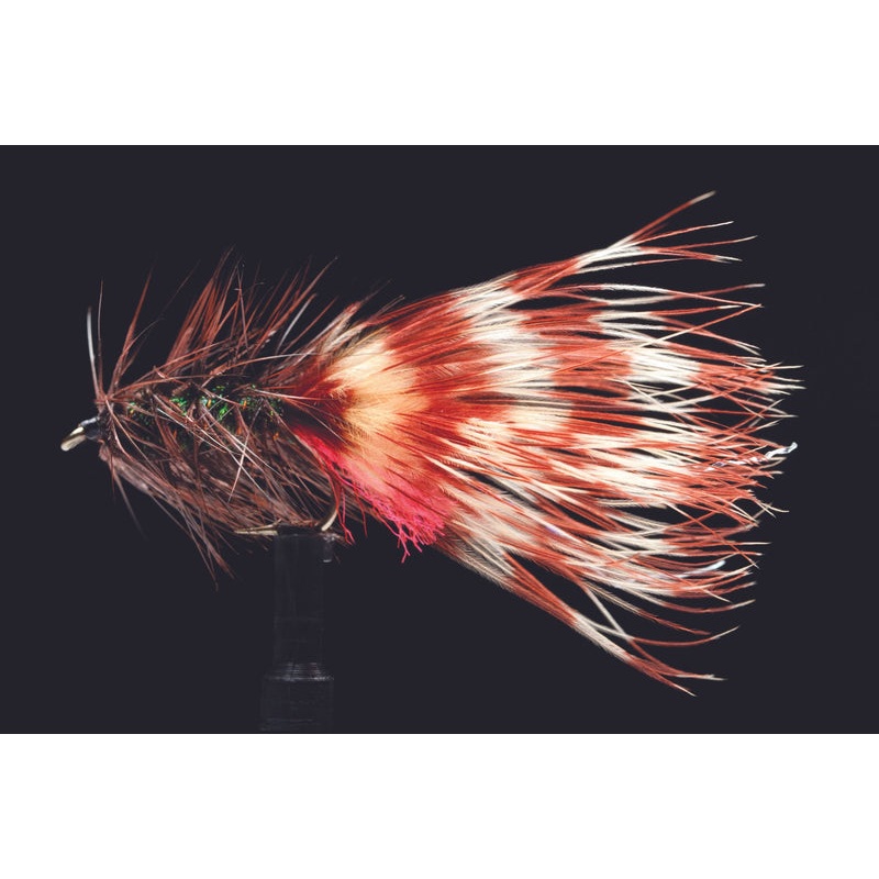 Little Bugger Brown & Peacock Fishing Fly