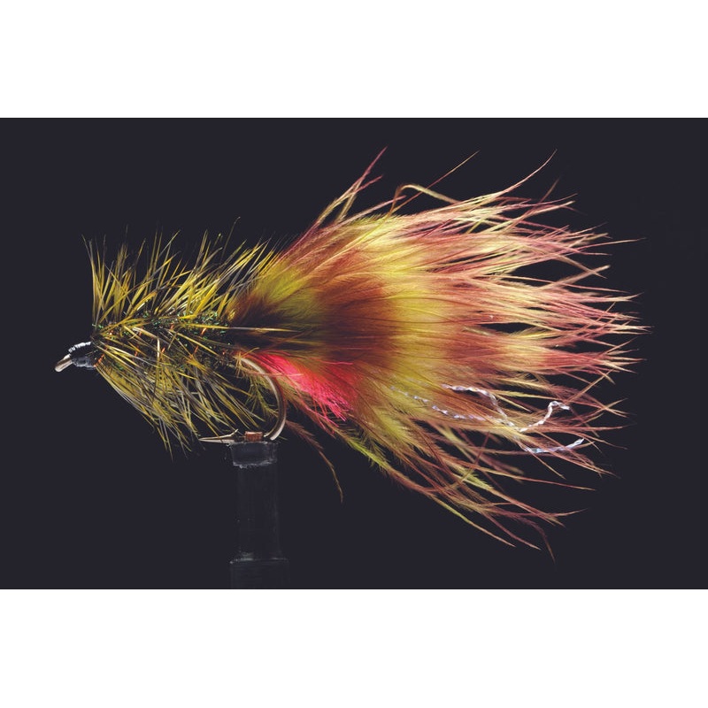 Little Bugger Olive & Peacock Fishing Fly