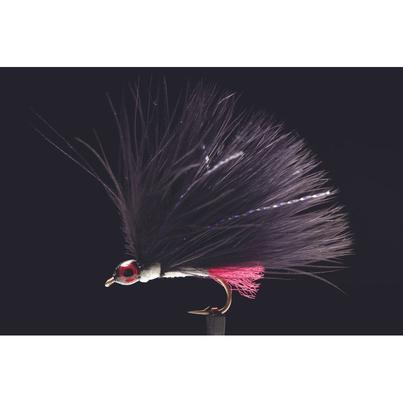 Lumo Black Marabou Fishing Fly
