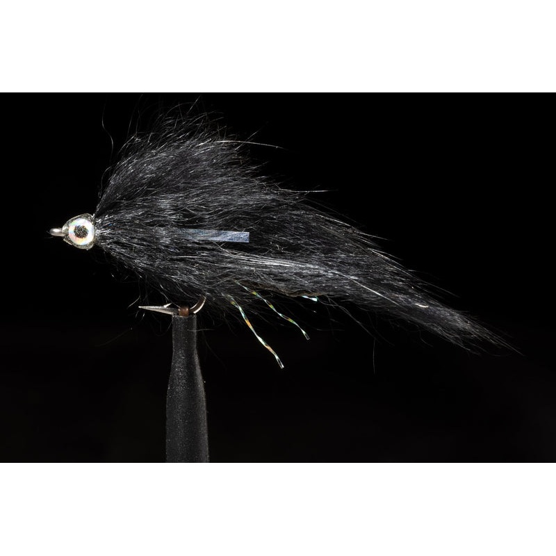 Micro Zonker Black Fishing Fly