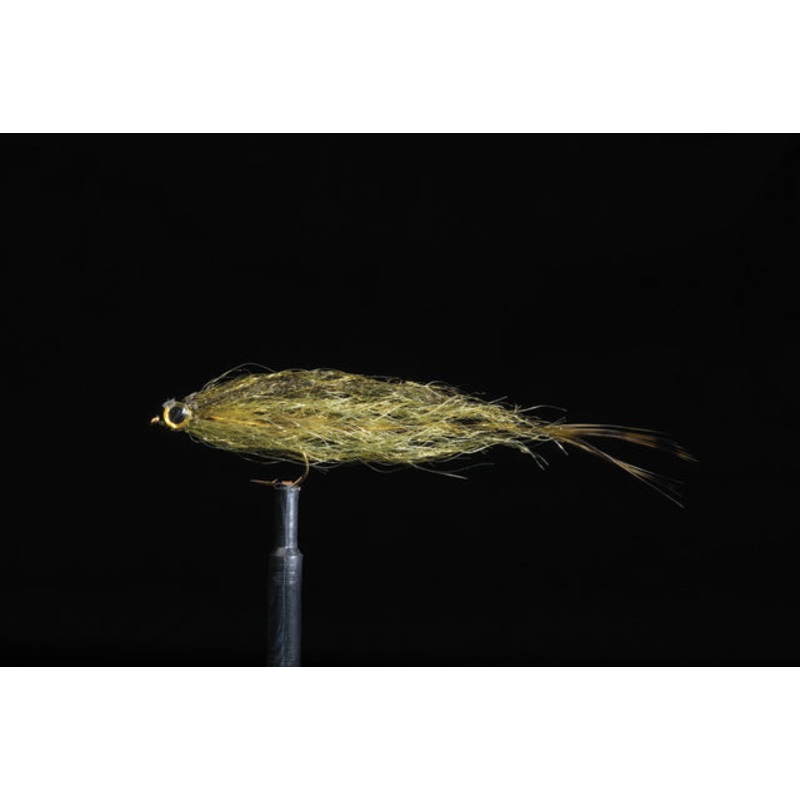Rene’s Skeletal Smelt Olive Fishing Fly
