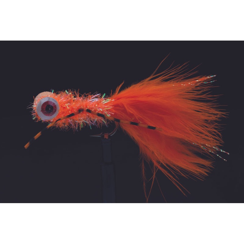 Silicone Boobie Orange Fishing Fly