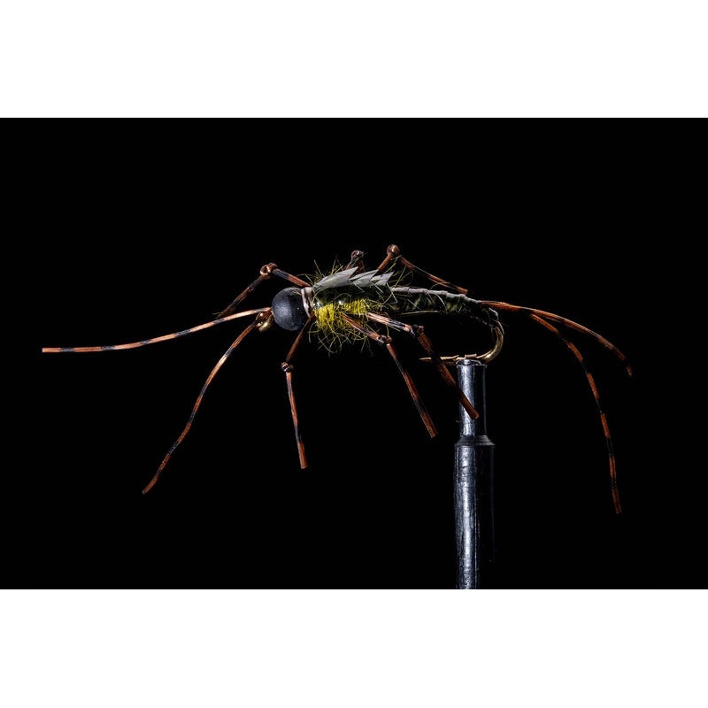 Tom’s seismic Stone – Green Fishing Fly