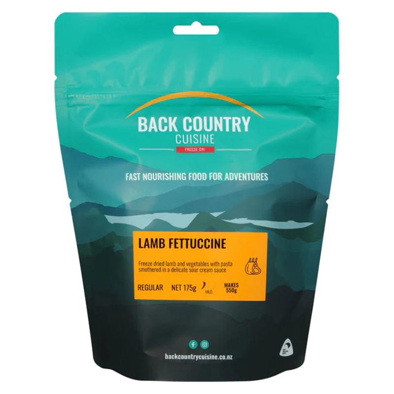 Back Country Cuisine Lamb Fettuccine