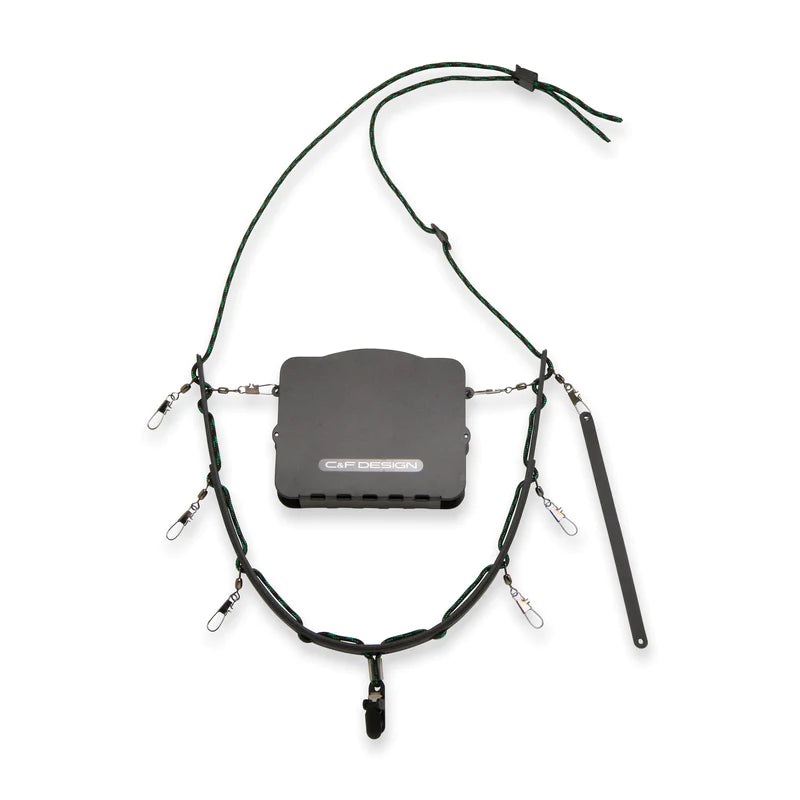 C&F Lanyard with Universal System Fly Fishing Patch