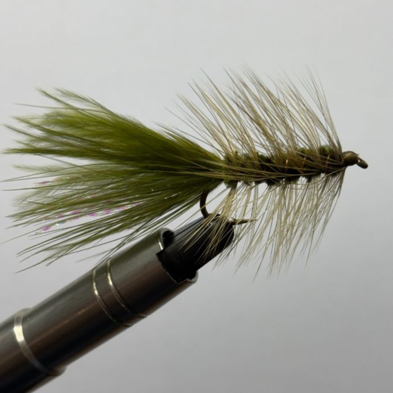 Creel Flies- Olive Wooly Bugger