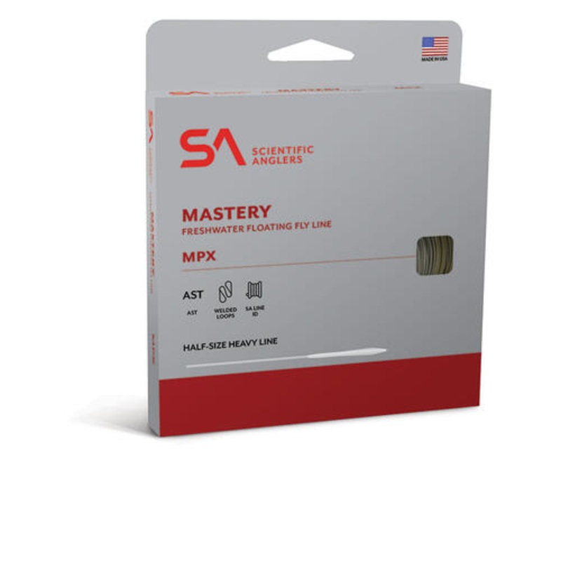 Scientific Anglers Mastery MPX Floating Fly Line Amber/Willow