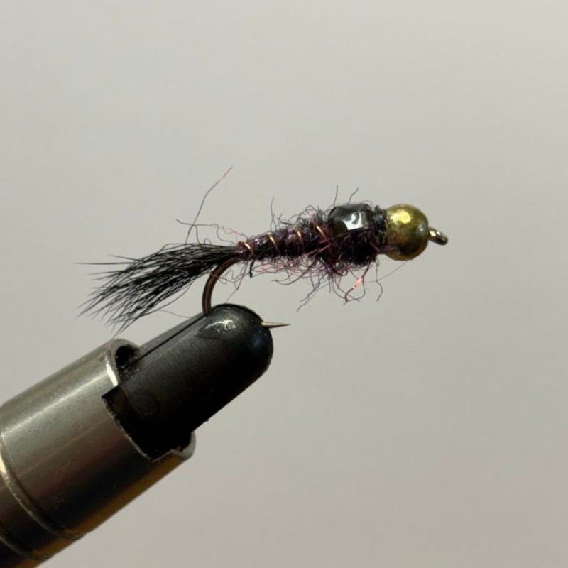 Creel Flies- Claret Nymph GB