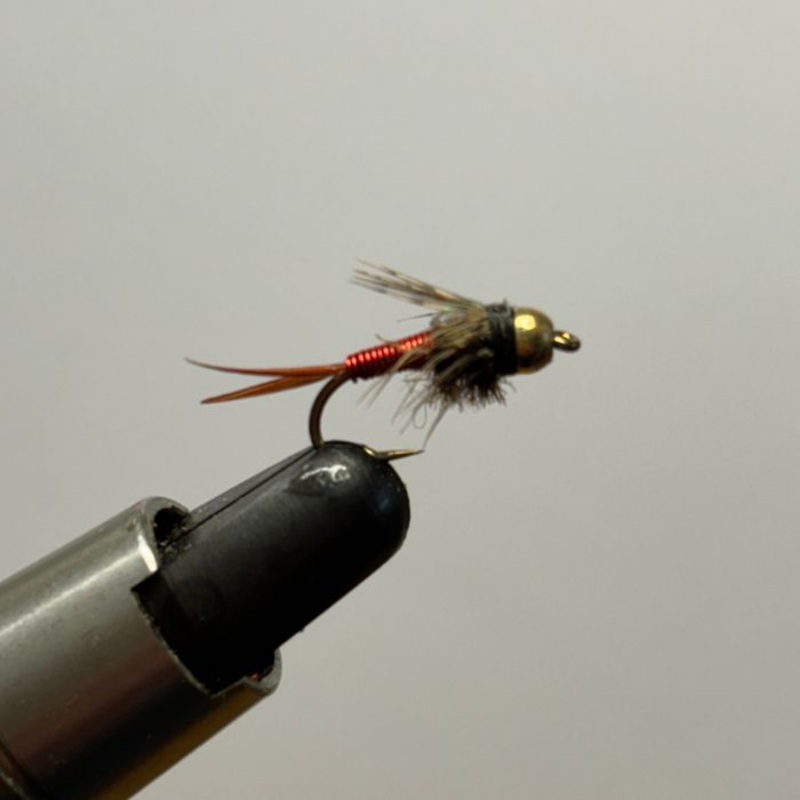 Creel Flies- Copper John Red