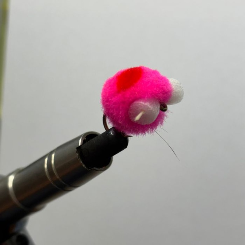 Creel Flies- Hot pink Heave and Leave