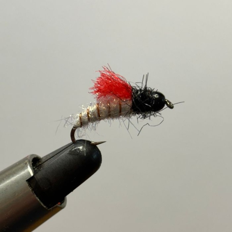 Creel Flies- Hot White Caddis