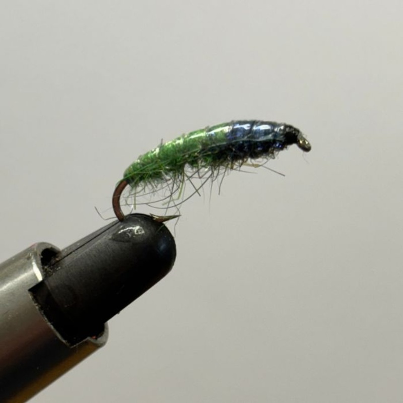 Creel Flies- Magic Green Caddis
