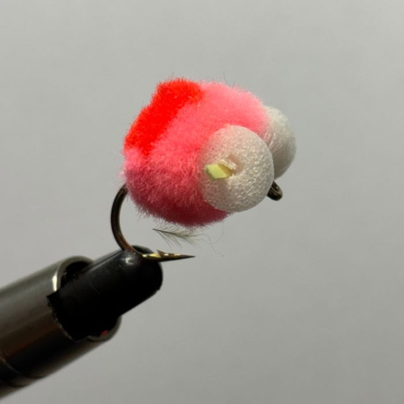 Creel Flies-  Pink/Red Heave and Leave