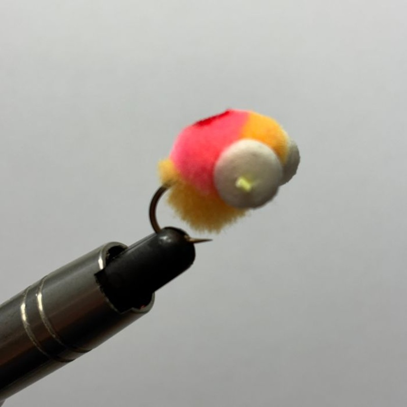 Creel Flies- Red/Pink/Orange Heave and Leave