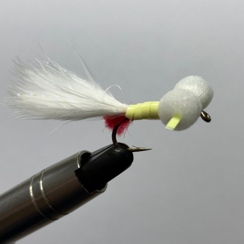 Creel Flies- White/Lumo Booby