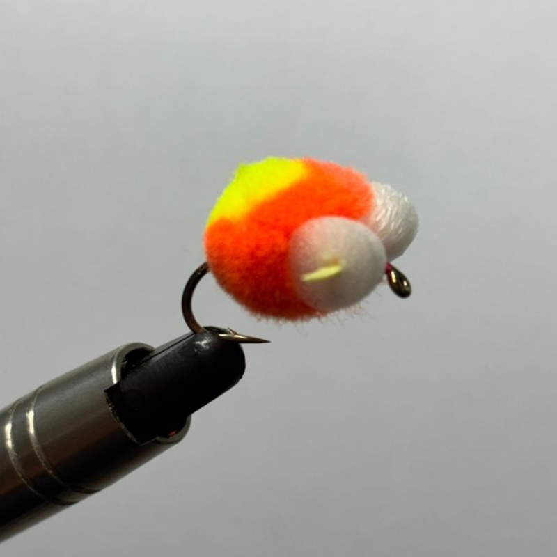 Creel Flies- Yellow/Orange Heave and Leave