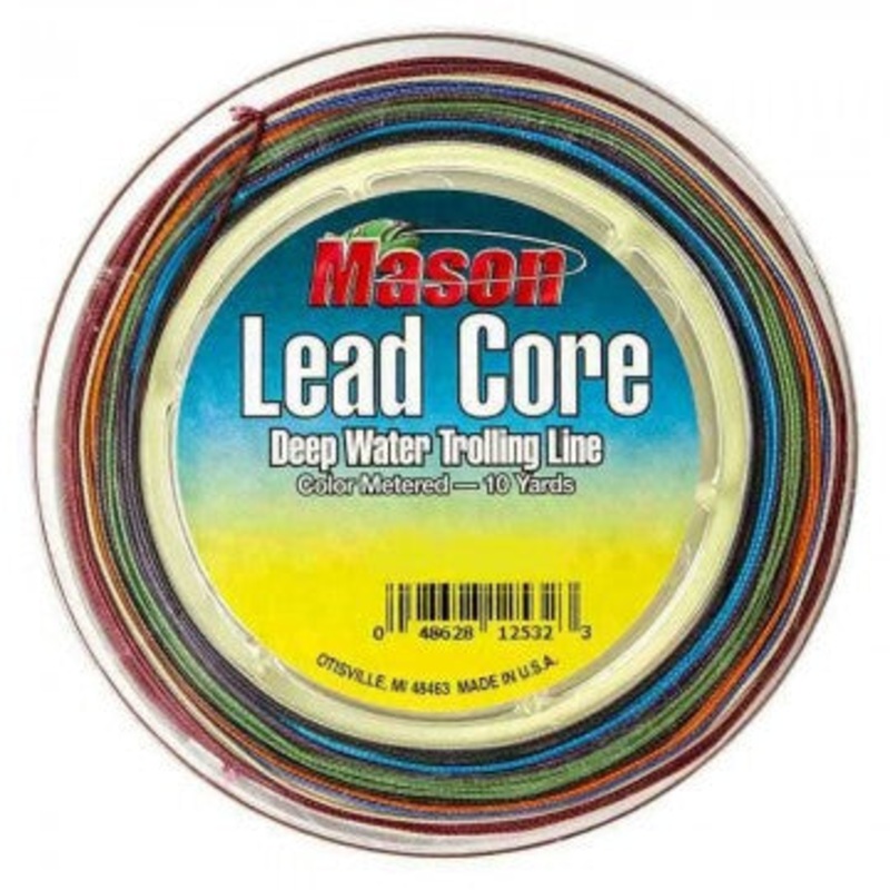 Mason Lead Core Trolling Line 27lb 100yd