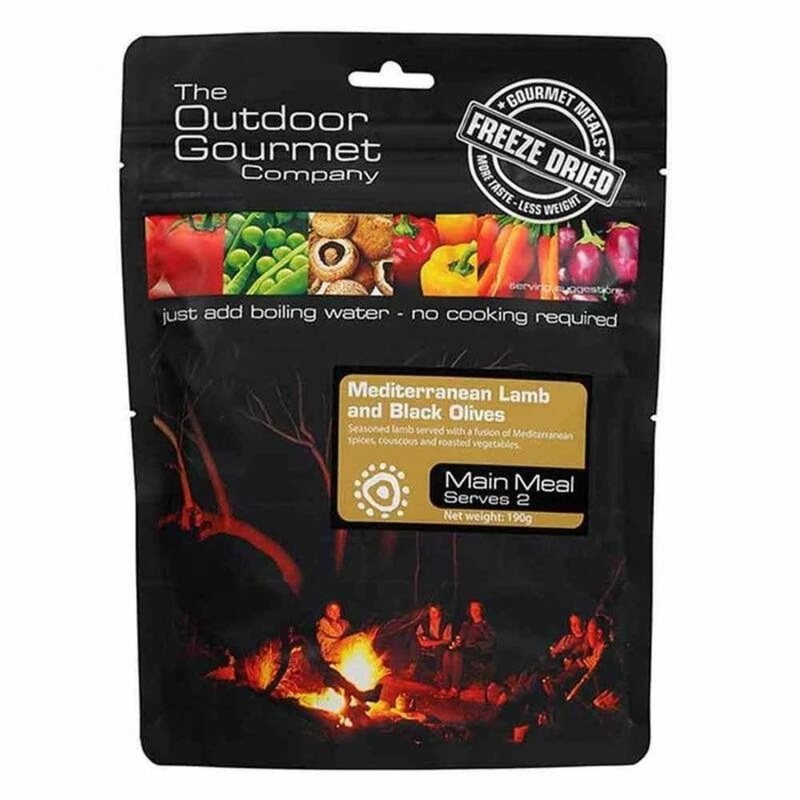 The Outdoor Gourmet Company Mediterranean Lamb and Black Olives