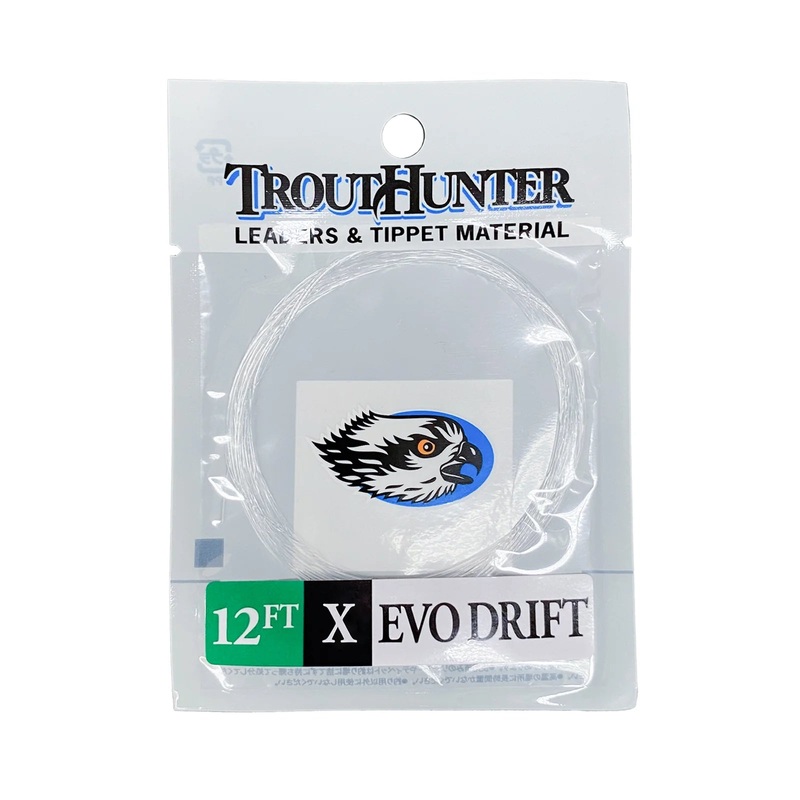 TroutHunter 12ft Evo Drift Fly Fishing Leader