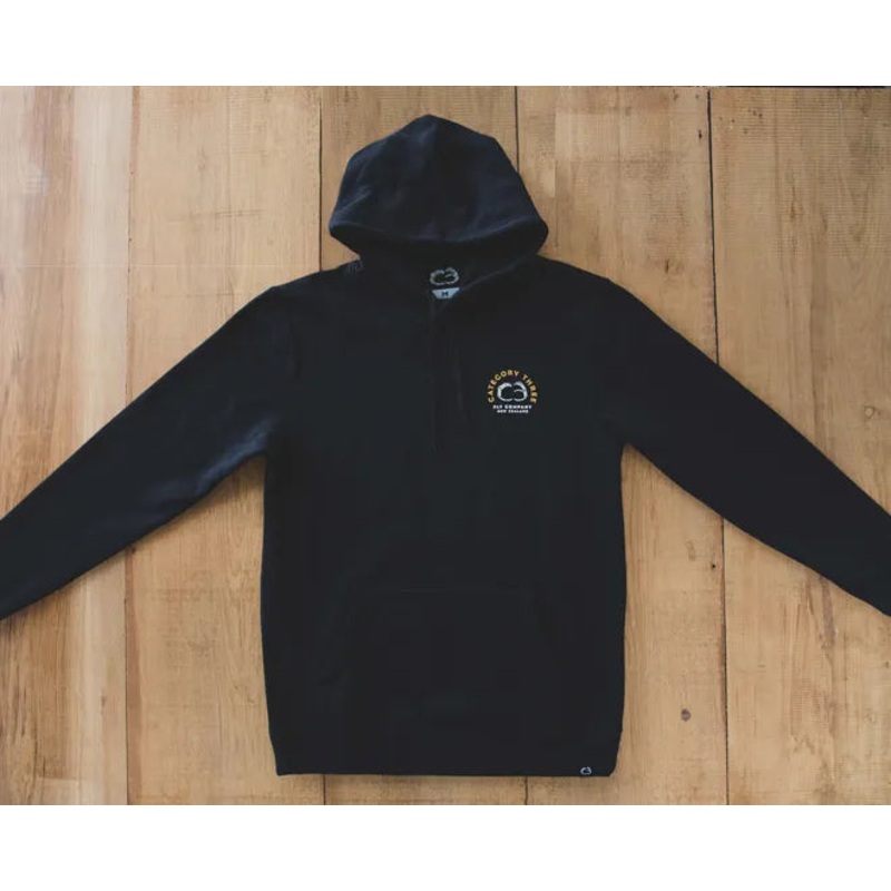 C3 Black Hoody