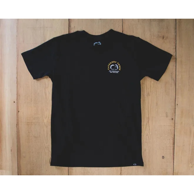 C3 Black Logo Tee Shirt