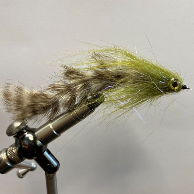 Creel Flies- Olive/Natural Game Changer