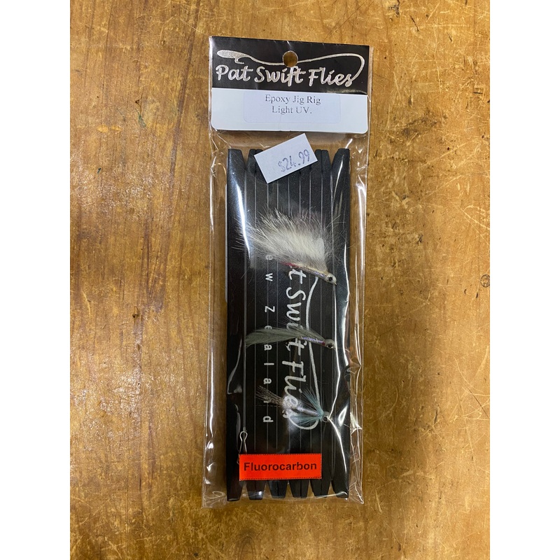Pat Swift jig rig, light UV