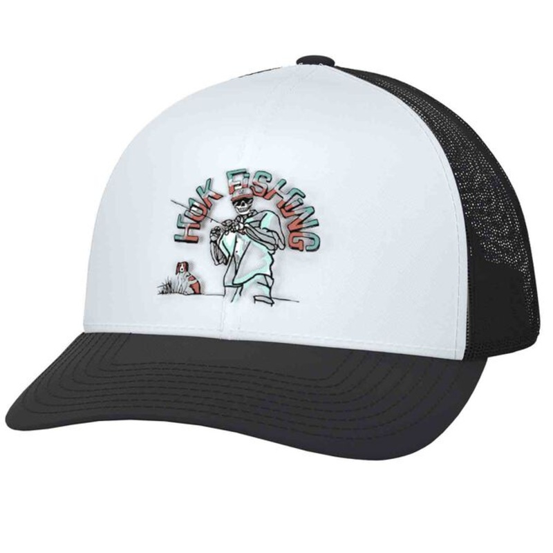 HUK FLETCH N BONES FOAM TRUCKER