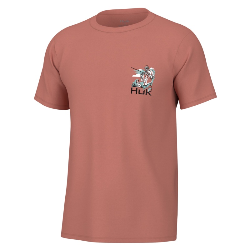 HUK FLETCH N BONES TEE