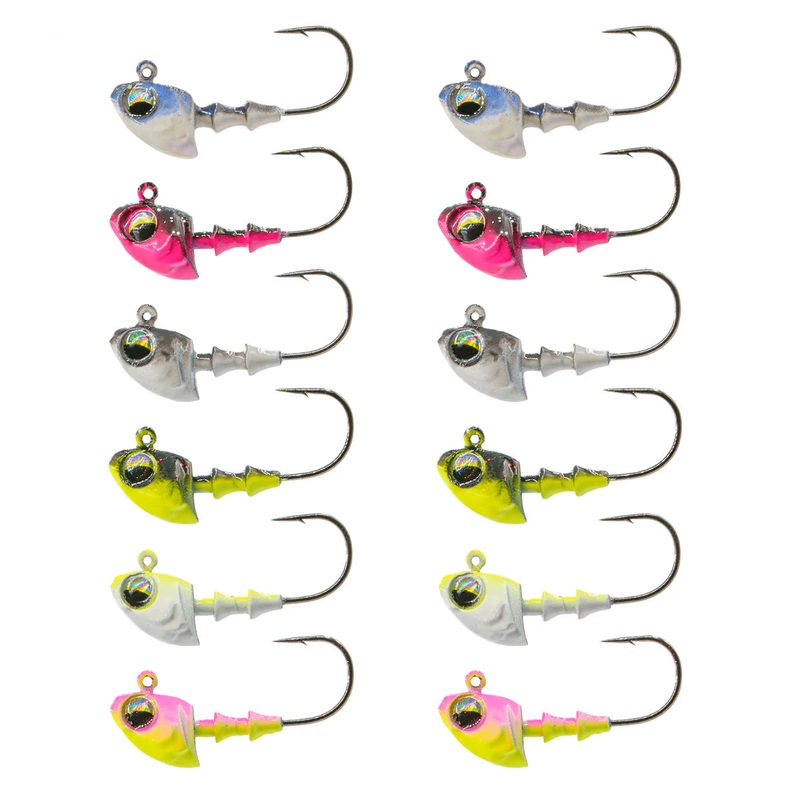 6TH SENSE CRAPPIE JIG HEADS – BULK PACK