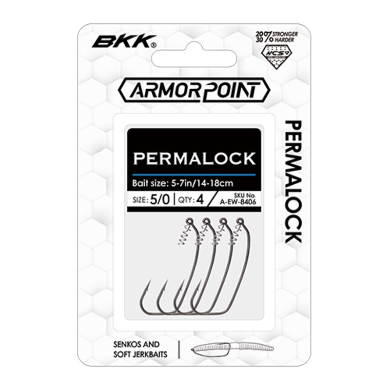 BKK ARMOR POINT PERMALOCK WORM HOOK