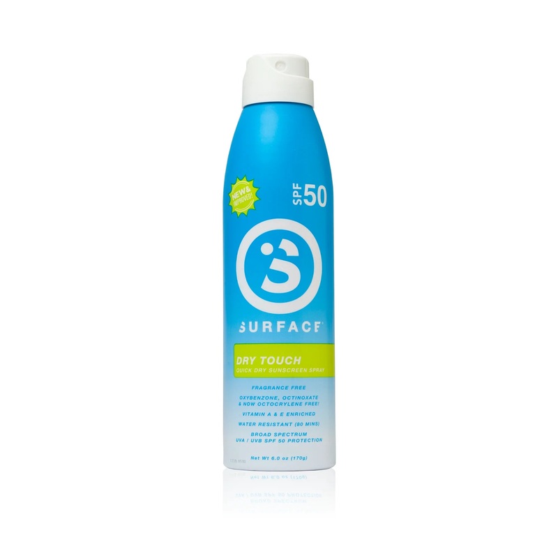 SURFACE SUNSCREEN SPF50 DRY TOUCH CONTINUOUS SPRAY 6OZ