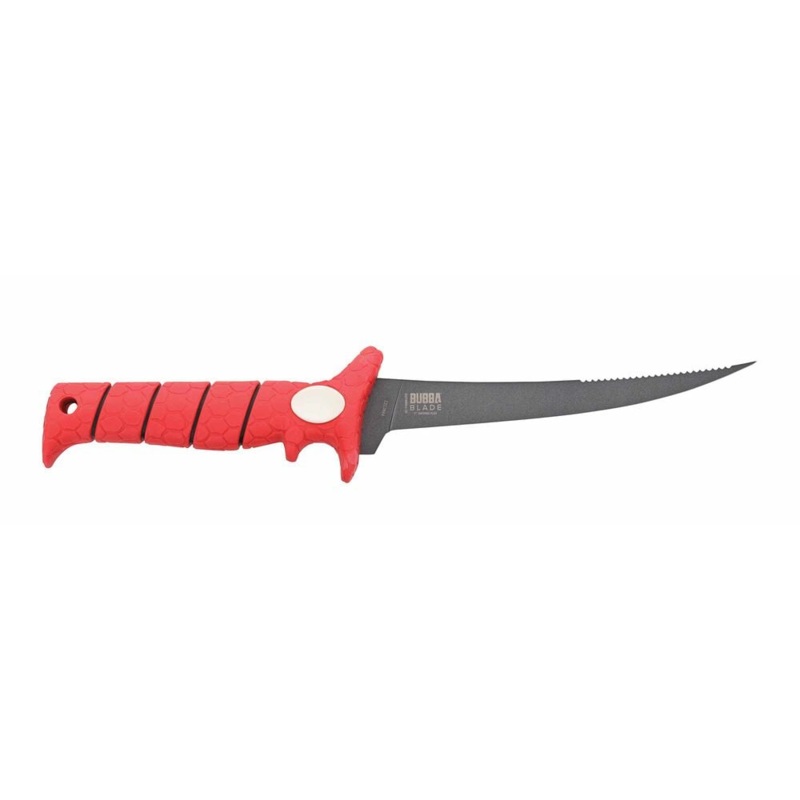 BUBBA 7″ TAPERED FLEX SPINE SERRATED BLADE