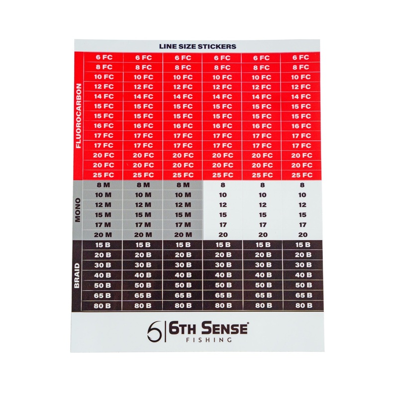 6TH SENSE LINE SIZE RECALL DECALS