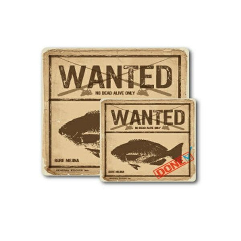 General Fishing Sticker Sets – WANTED