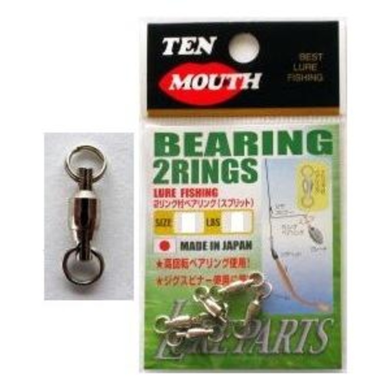 NT Swivel TEN MOUTH BEARING SWIVEL 2 RINGS