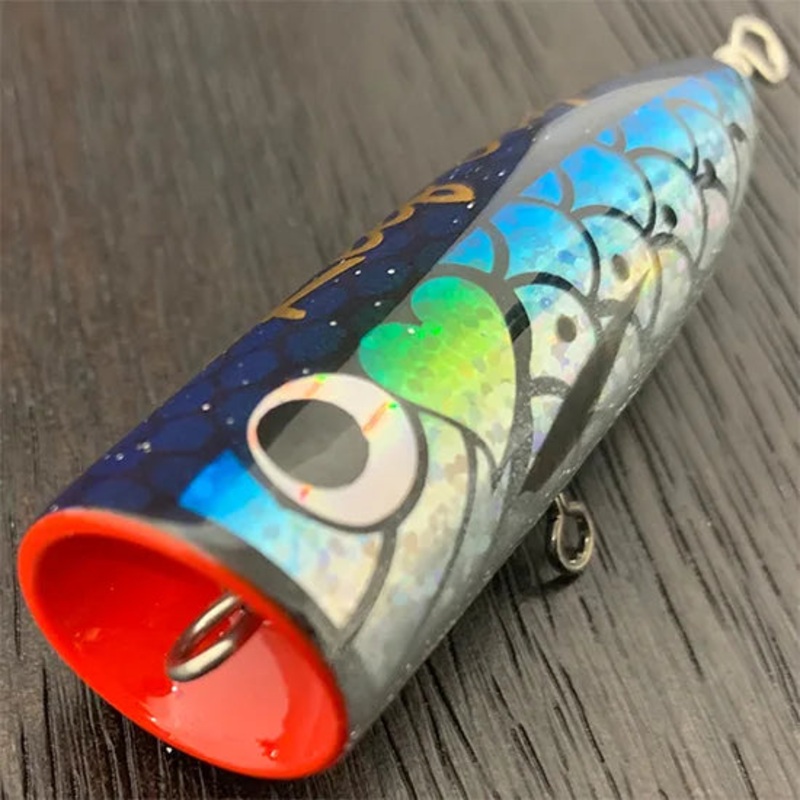Reef Original Handmade Wood Lure – B-Type Popper 110 (Heavy Hook Type)