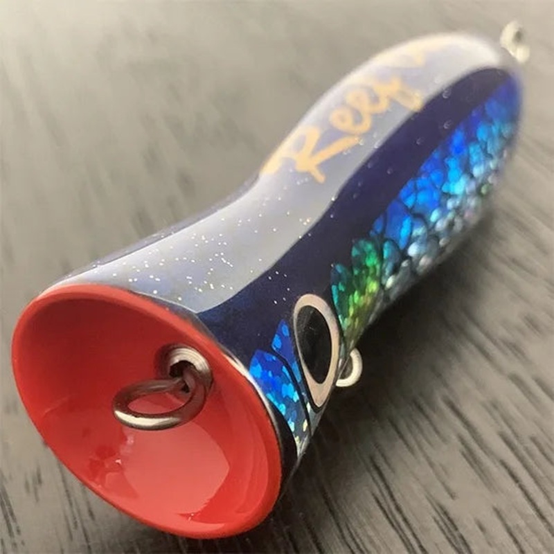 Reef Original Handmade Wood Lure – A-Type Popper 90 (Heavy Hook Type)