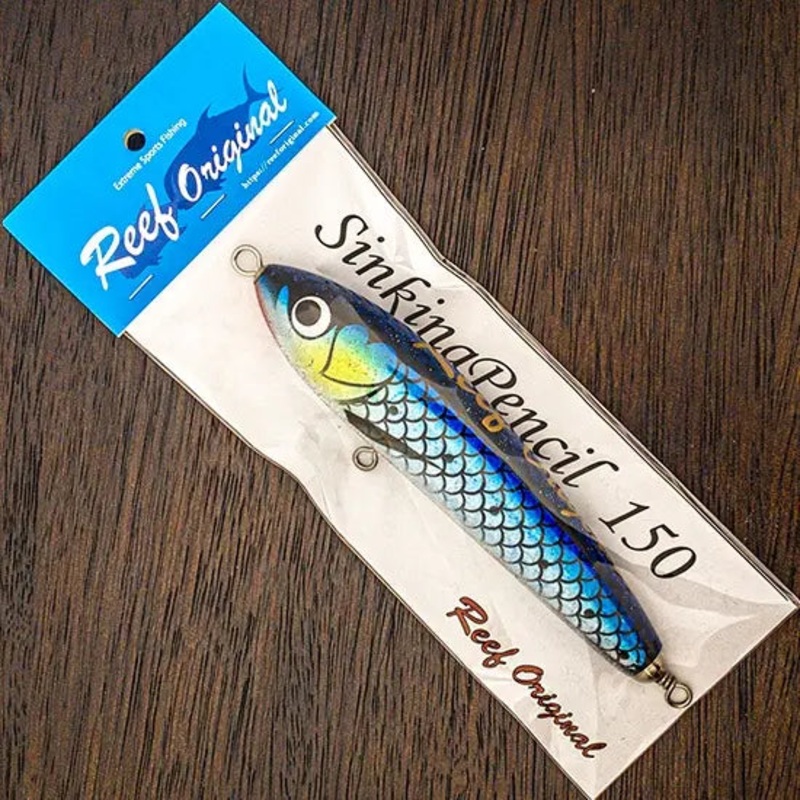 Reef Original Handmade Wood Lure – Sinking Pencil 150