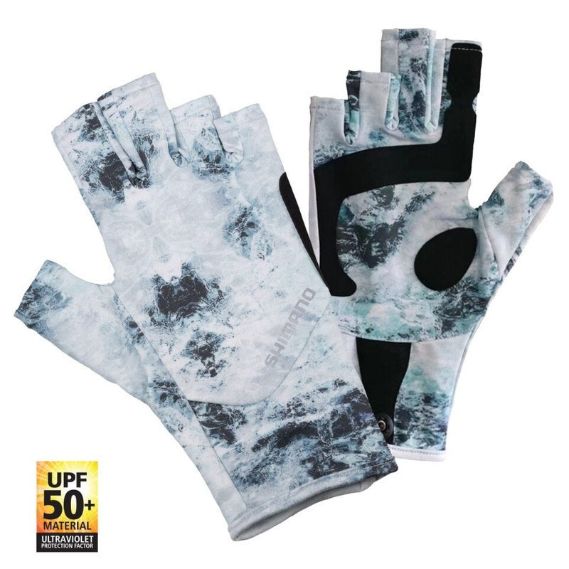 Shimano Sun Gloves – Ice Water