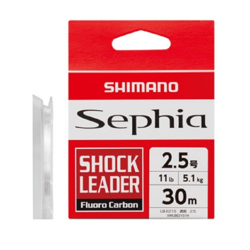 Shimano Sephia Fluorocarbon Shock Leader LB-E21S