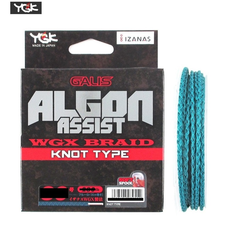 YGK Galis Algon Assist WGX Braid KNOT Type