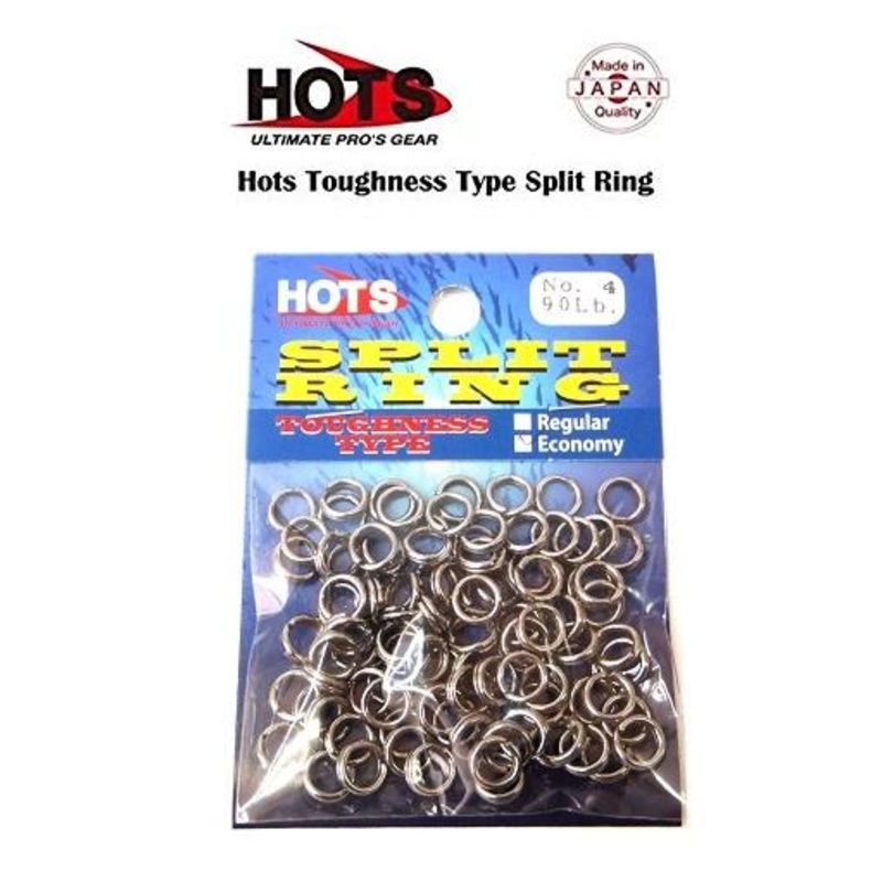 Hots Toughness Type Split Ring (Economy Pack)