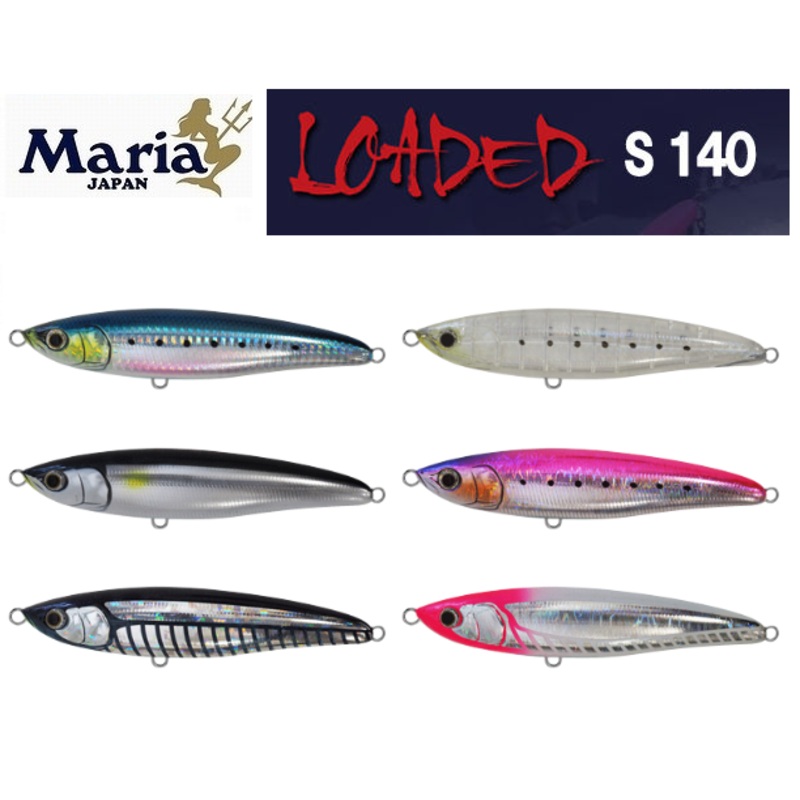 Maria Loaded S140 Sinking Pencil 140mm 55g